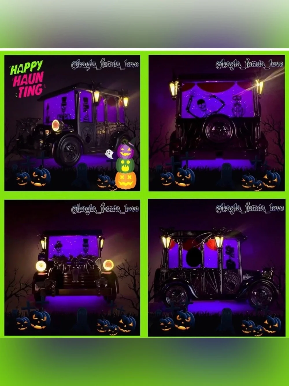 NEW BBW Catch a Ride to the Other Side 8-Pc Halloween Set Part 1 of 2 - Picture 12 of 13